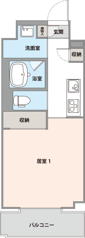 A タイプ 間取り図