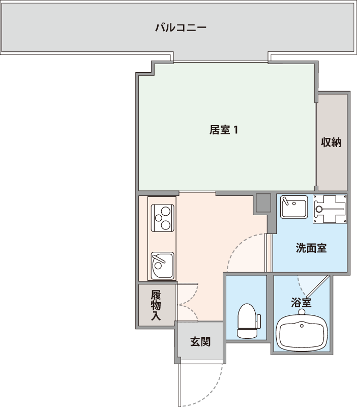B タイプ 間取り図